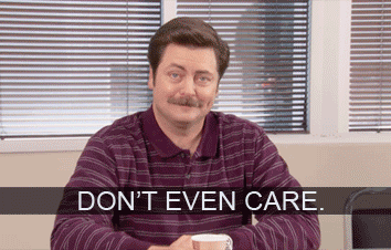 i don’t care